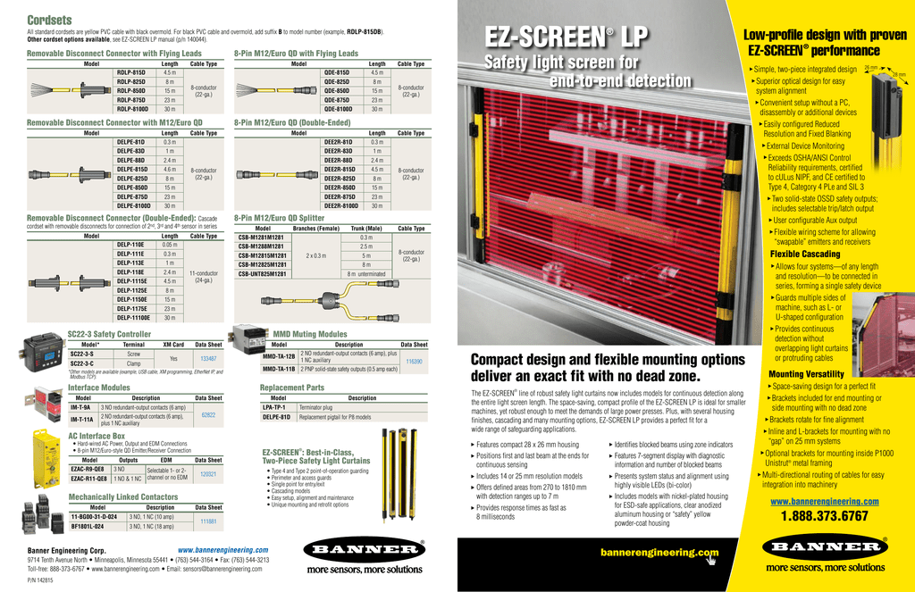 Low Profile Design With Proven Ez Screen Performance Manualzz Com