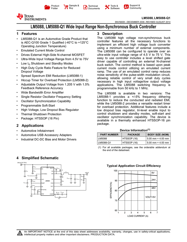 Positive Buck Converter With Wide Input Range Circuit Diagram