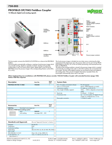 1 750 303 Profibus Dp Fms Fieldbus Coupler 102 Manualzz