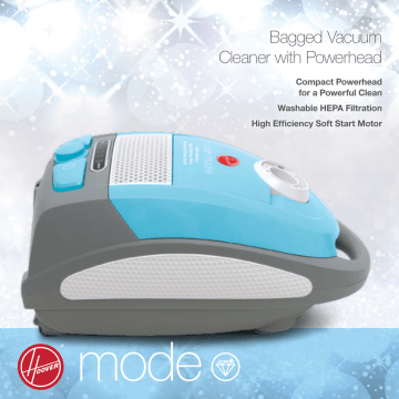 Bagged Vacuum Cleaner with Powerhead 