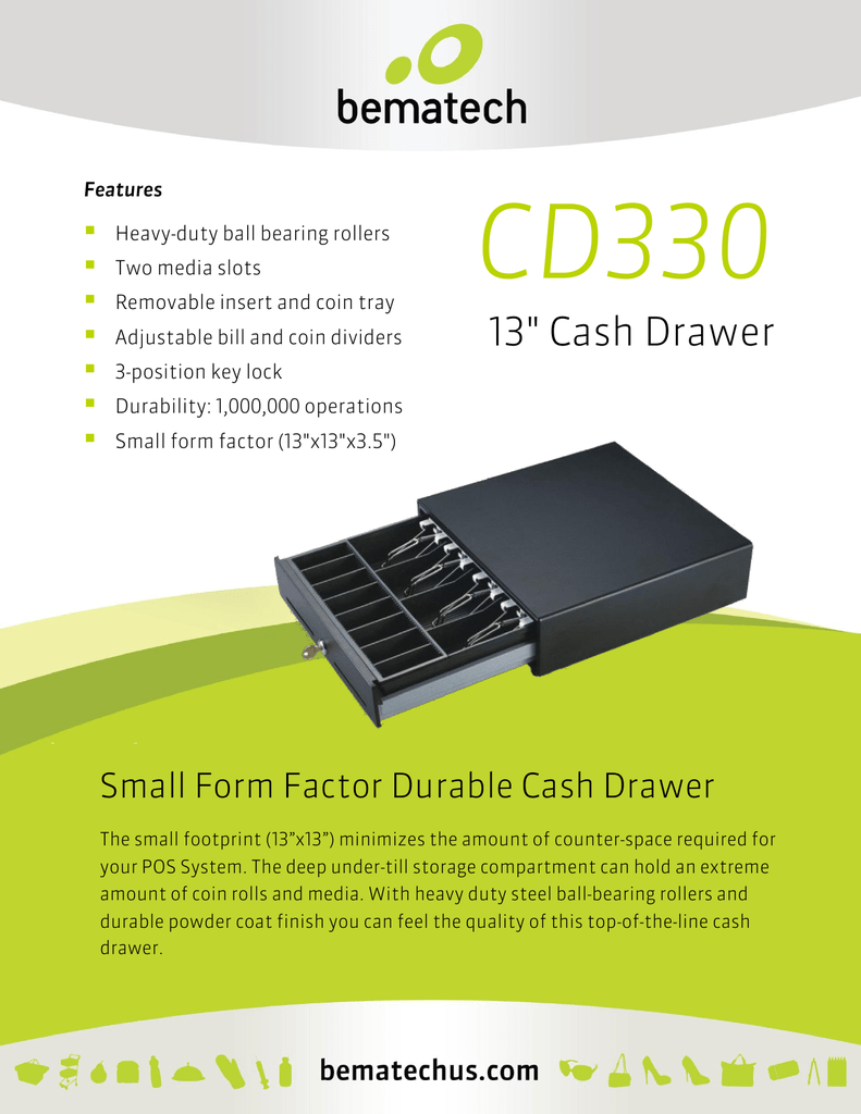 Cd330 13 34 Cash Drawer Manualzz Com