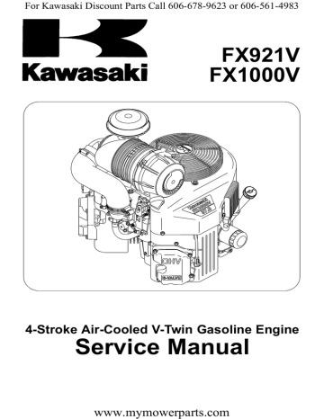 Starter System Kawasaki Fx921v Fx1000v Starter System