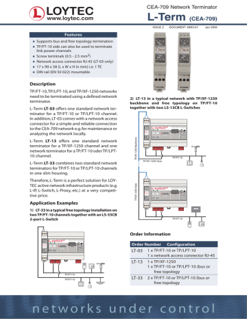 Loytec L Term Www Loytec Com Cea 709 Manualzz