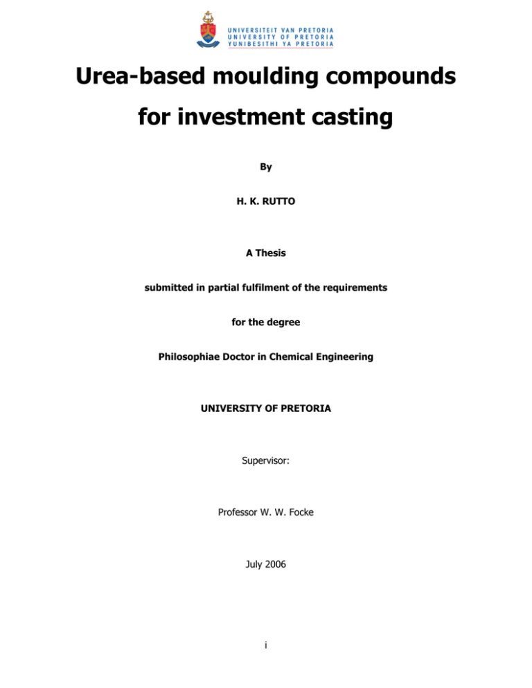 Investment casting thesis 05 picture