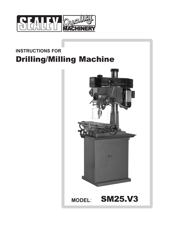 Sealey SM2502 Mini Drilling /& Milling Machine