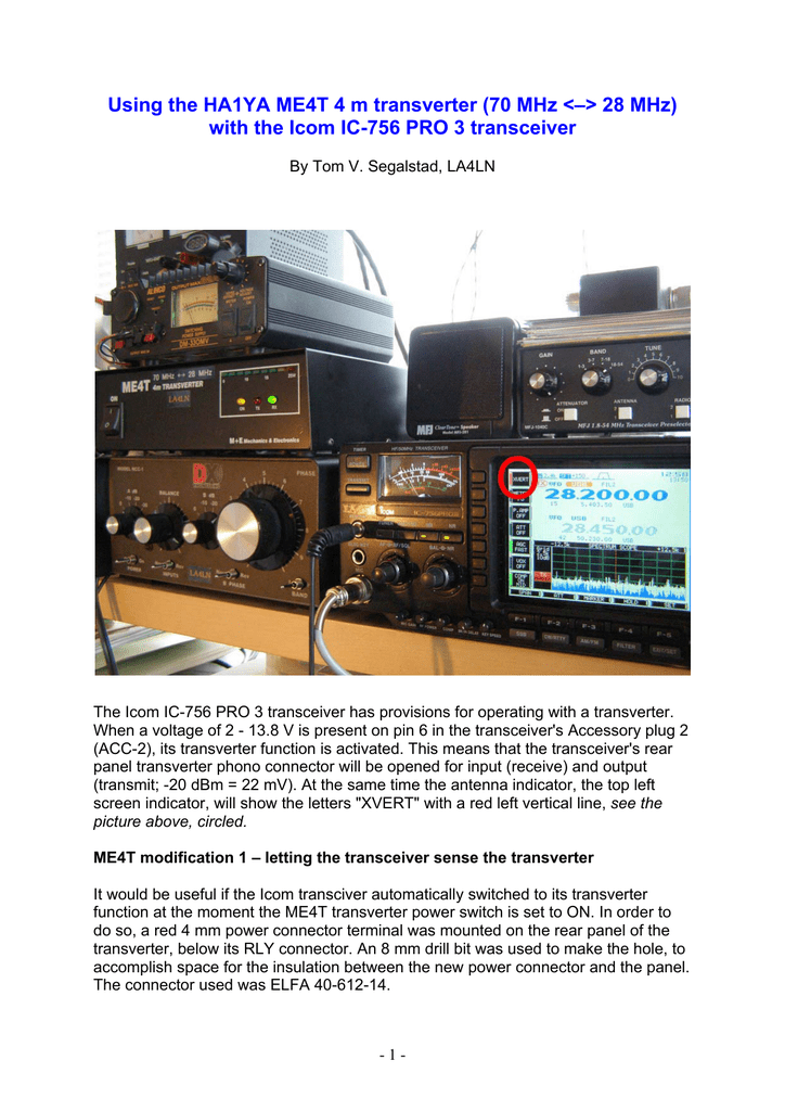 icom ic-756 pro ii data