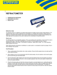 Fernox Refractometer Manual: AI Chat &amp; PDF Access