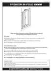 Bi-fold door Instruction Manual