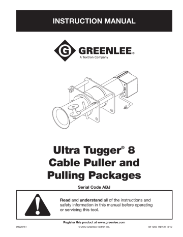 tugger abj greenlee manualzz