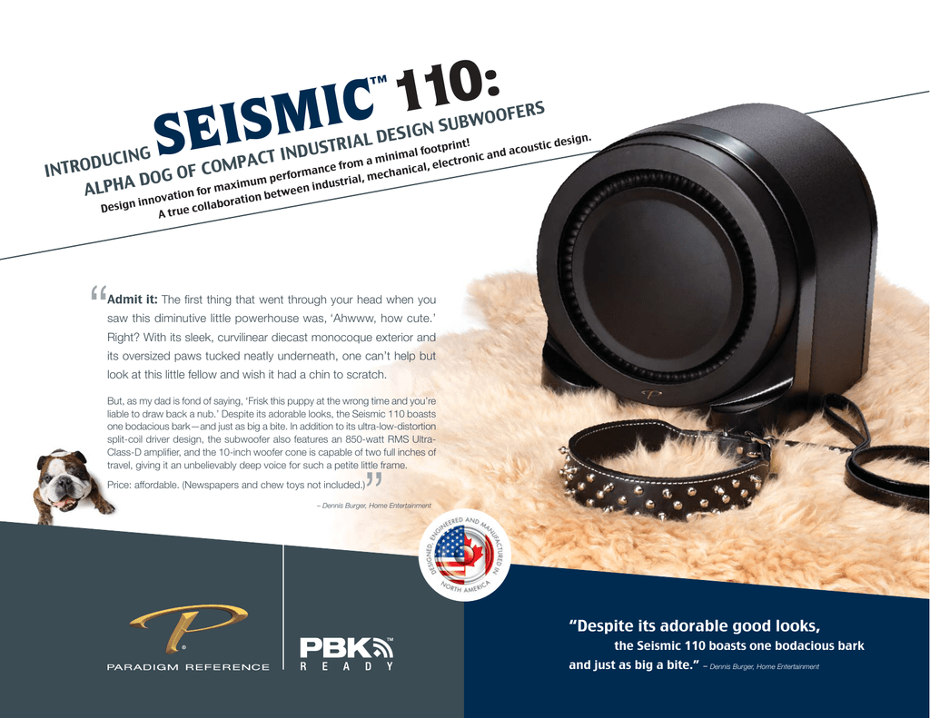 seismic 110