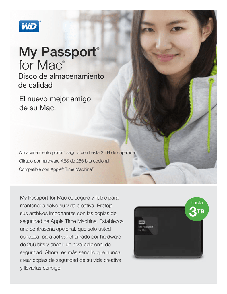 my passport for mac para que sirve