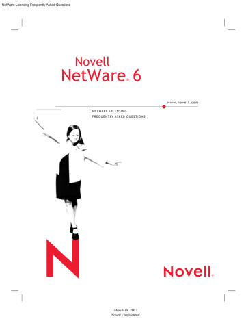 novell netware special features