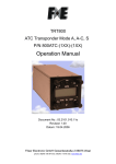 Filser TRT800 Operation Manual