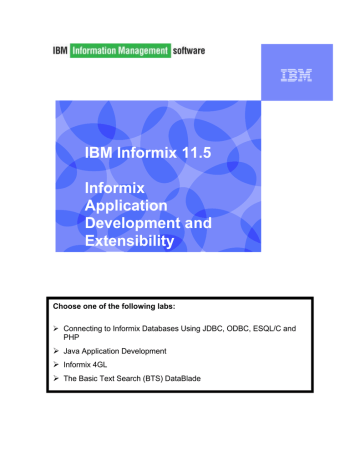 ibm informix odbc driver setup