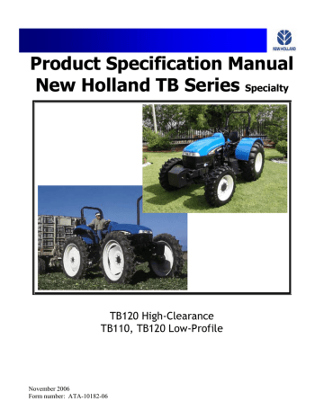 1996 NEW HOLLAND 35 Series TRACTOR  Sales Brochure 