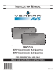 Venmar ERV Quattro Manual: AI Chat &amp; PDF Access