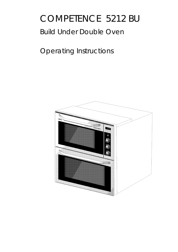 AEG Competence Oven Manualzz