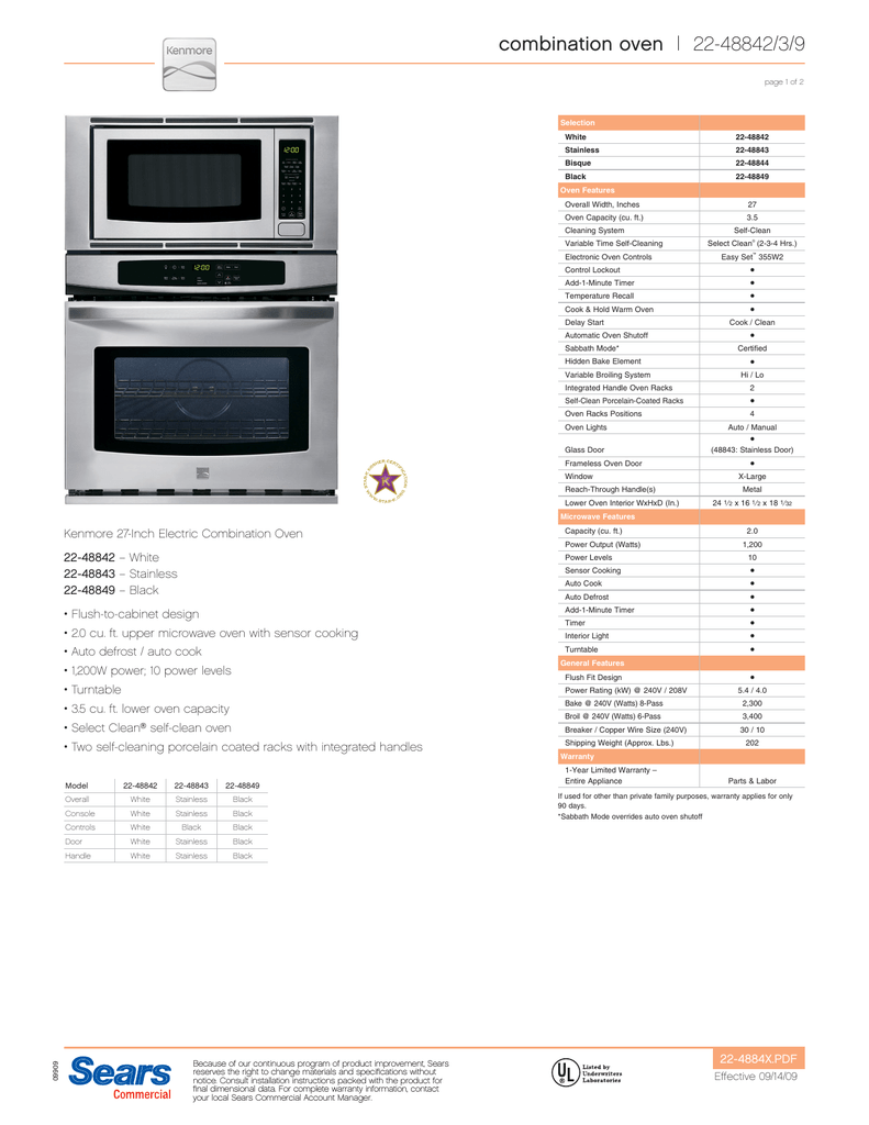 Combination Oven 22 48842 3 9 Manualzz Combination Oven 22 48842 3 9 Manualzz