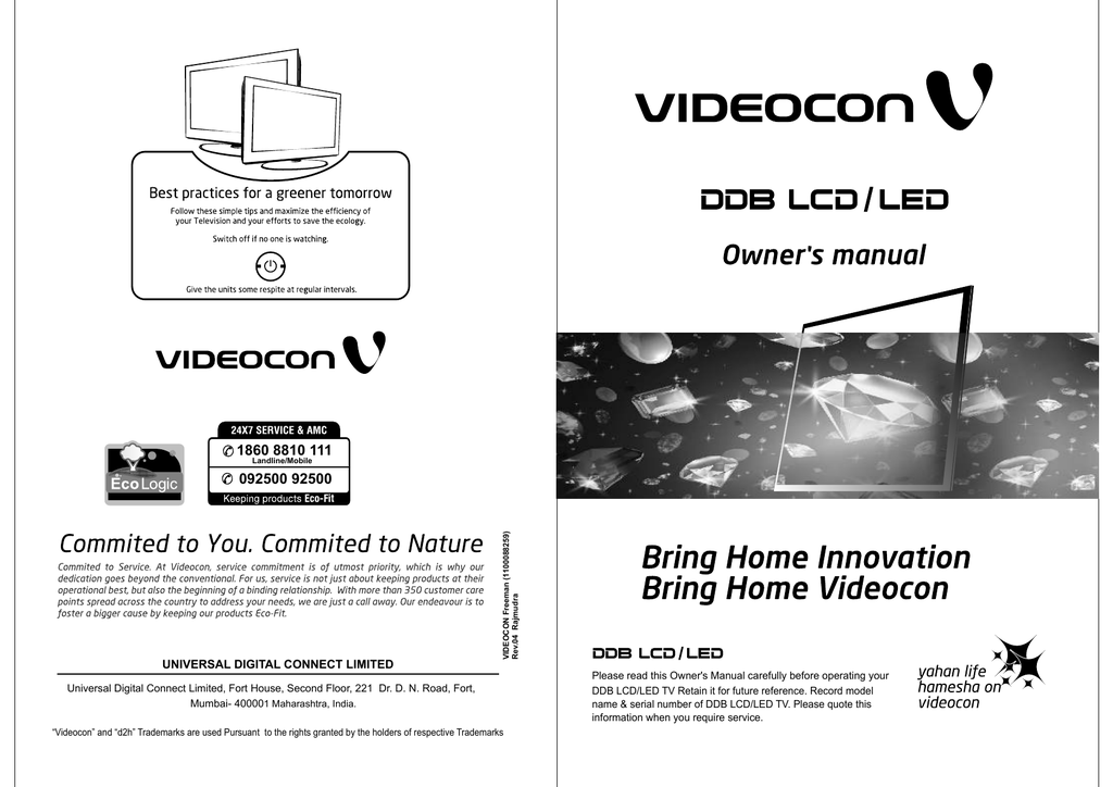 videocon ddb led tv speakers