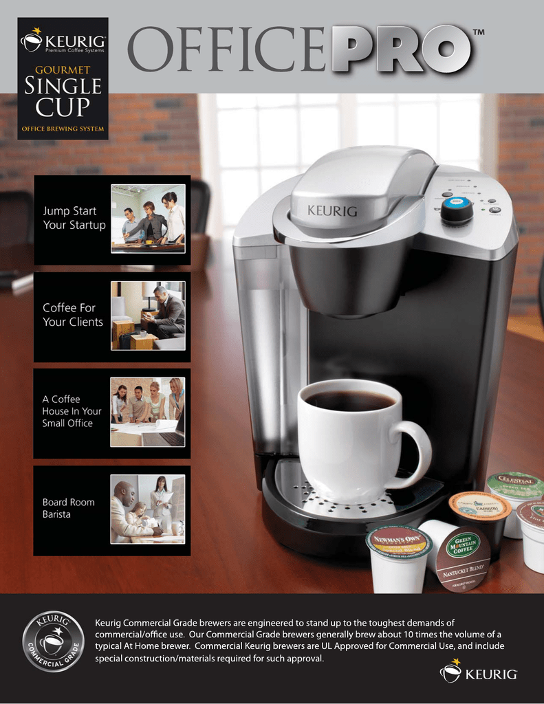 OfficePro Keurig B145 | Manualzz