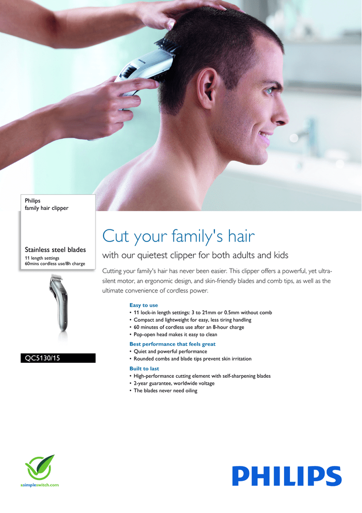 philips family hair clipper