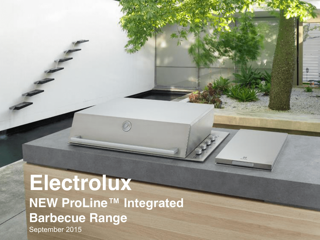 integrated bbq