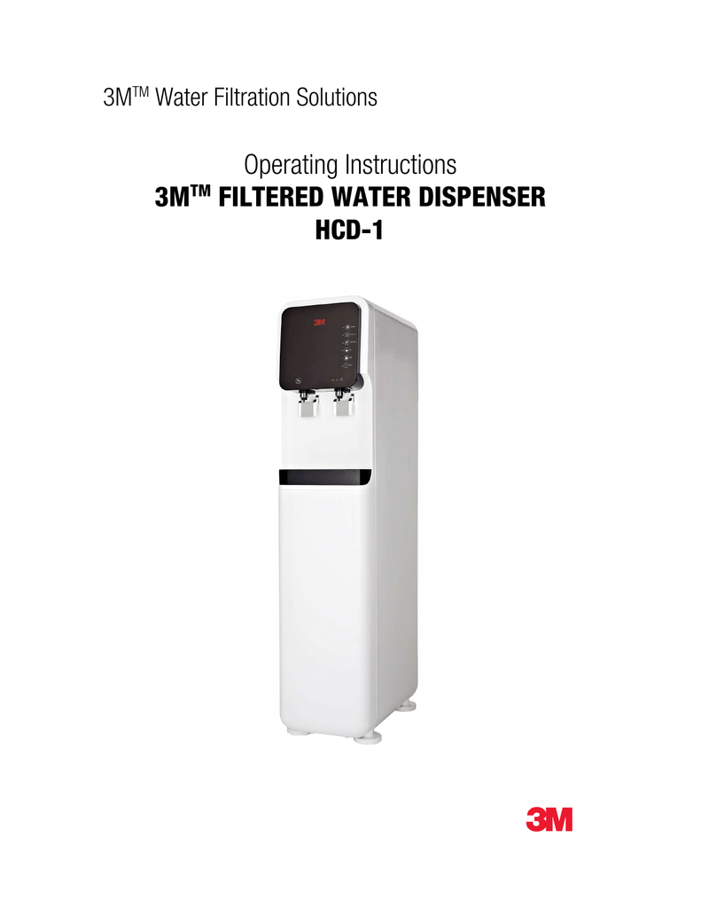 Water Dispenser Spec Sheet Manualzz