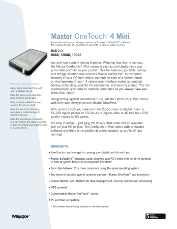 maxtor one touch 4 formatted for windows want to use on mac