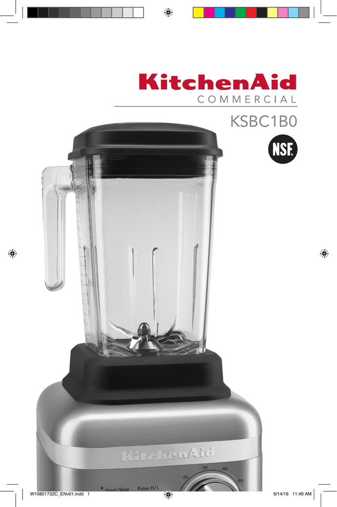 Small Kitchen Appliances Blenders (Countertop) KitchenAid Commercial