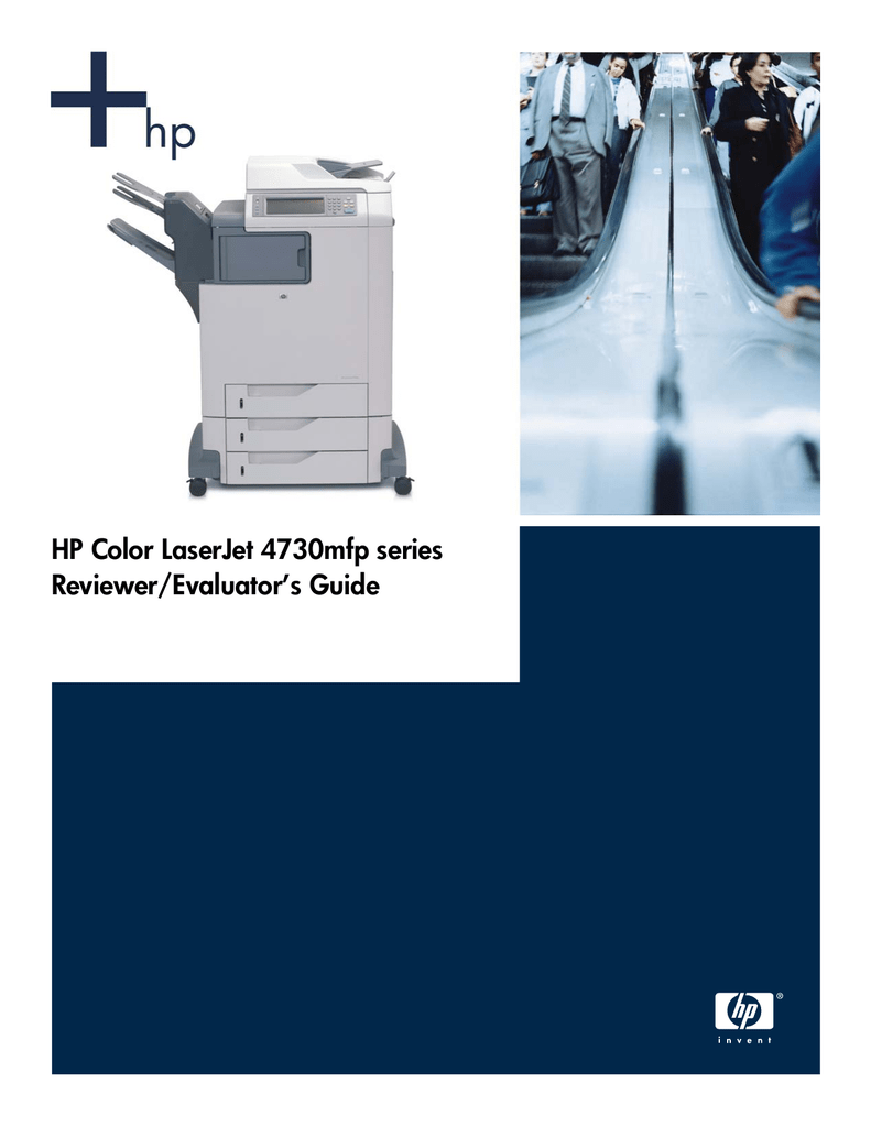 HP Color LaserJet 4730mfp series 