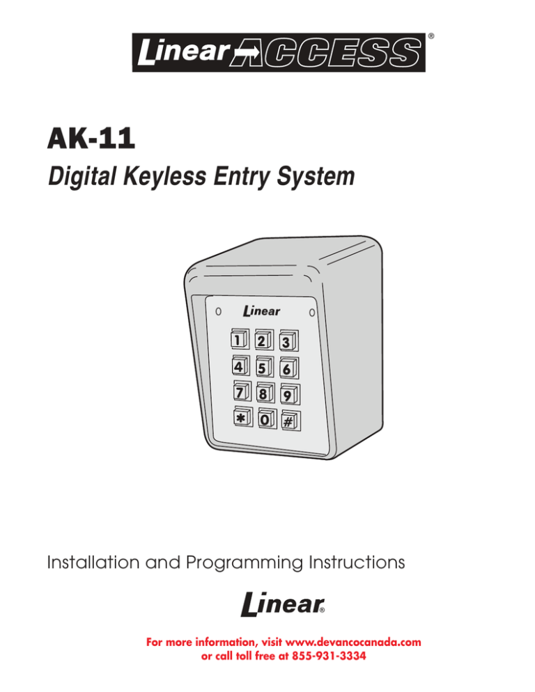 iei 2000em keypad programming instructions