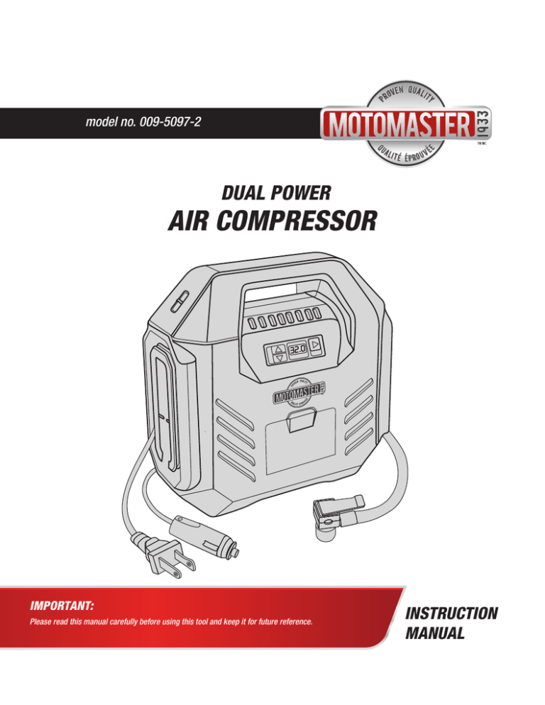 air compressor Canadian Tire Manualzz