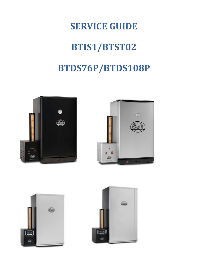 Bradley Smokers Service Guide Manualzz