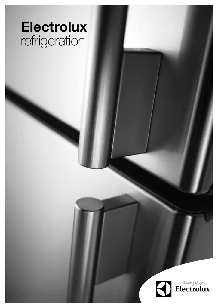 Electrolux Refrigeration Manualzz