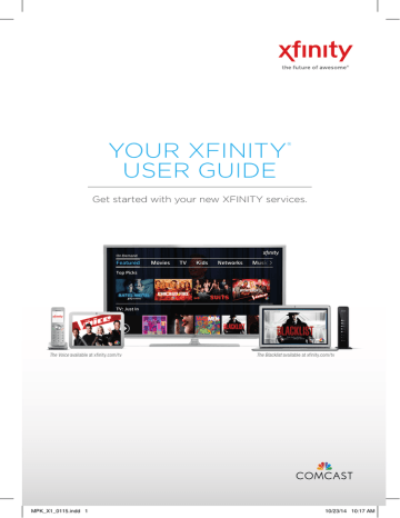 XFINITY services User Guide | Manualzz