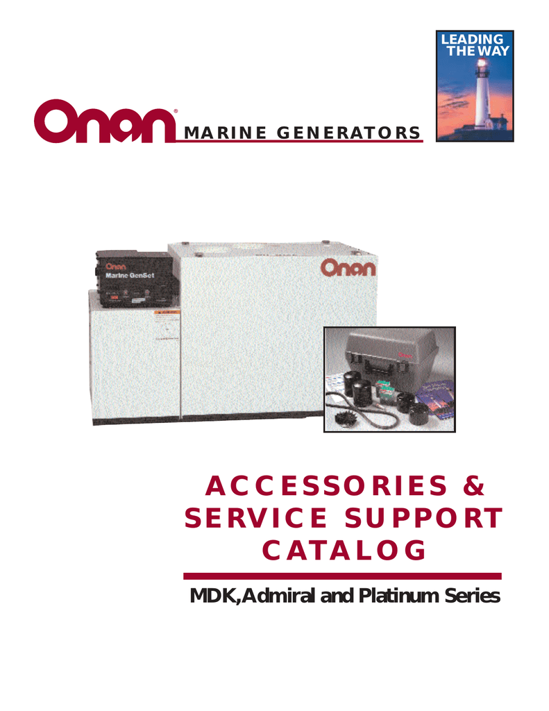 MANUALS Onan MCCK Genset & ENGINE SERVICE Manual & Operators & PARTS Catalog 6 