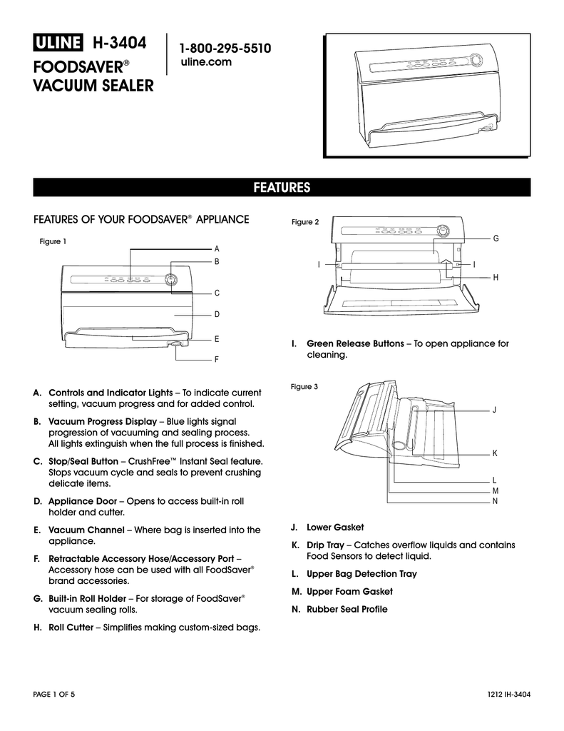 vacuum sealer uline