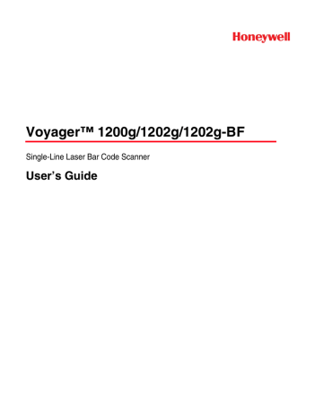 honeywell voyager 1202g user manual