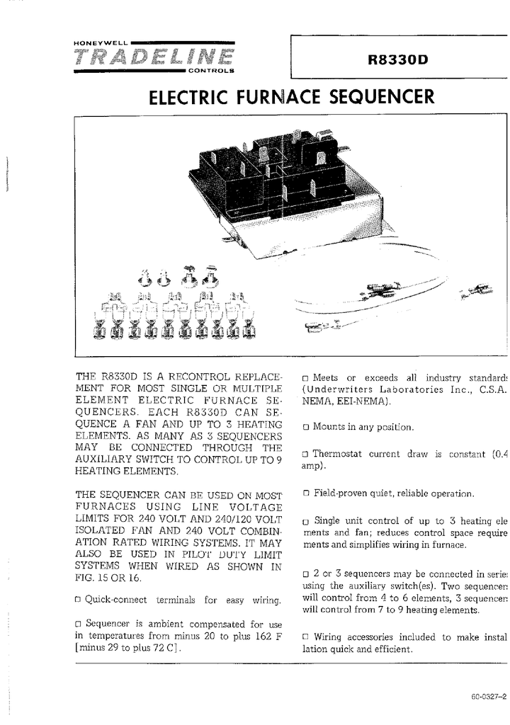 Electric Furnace Sequencer Manualzz