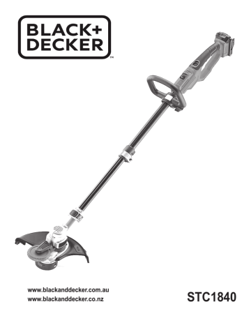 Black&Decker BESTA528 STRING TRIMMER instruction manual