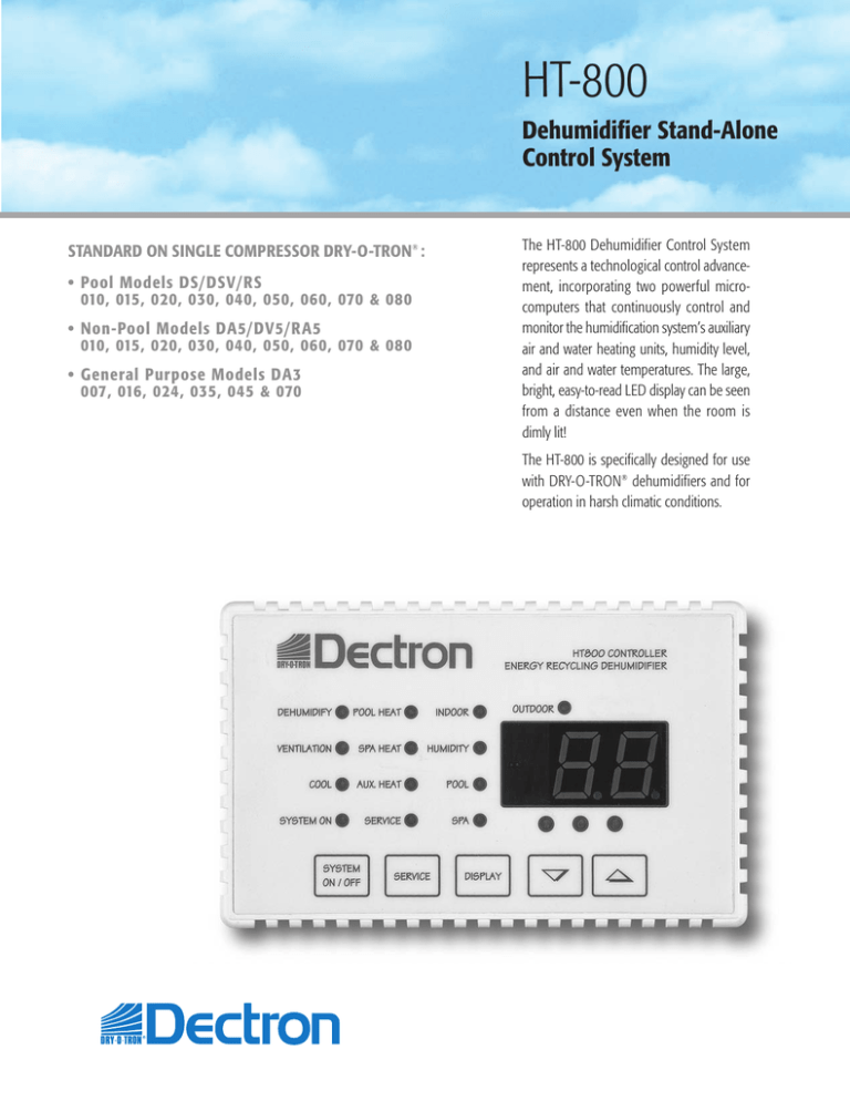 HT-800 Brochure | Manualzz