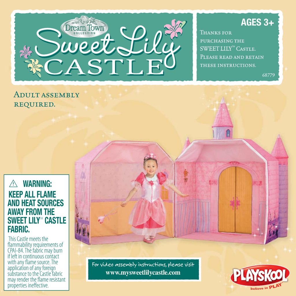 playskool princess castle