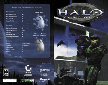 Halo Keyboard and Mouse Controls | Manualzz