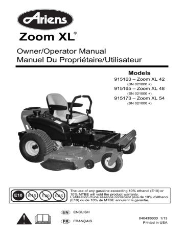 Ariens Lawn Mower User Manual Manualzz Ariens Lawn Mower User Manual Manualzz
