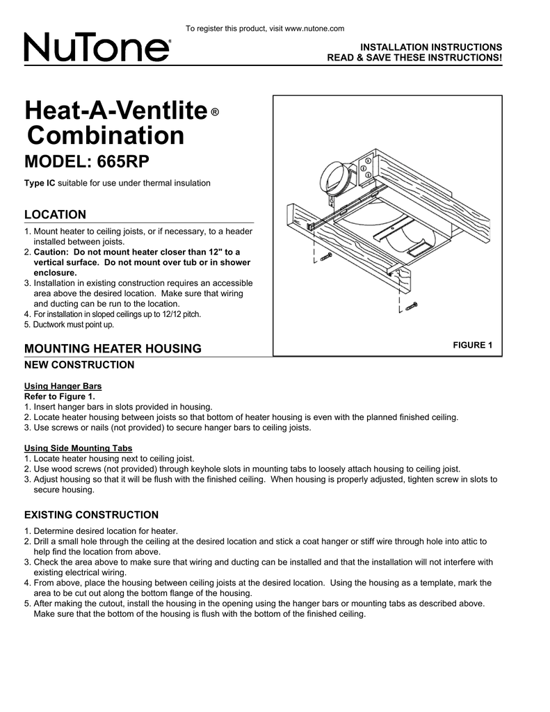 Heat A Ventlite Combination Manualzz Com