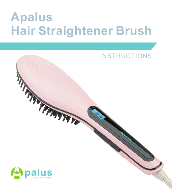 Apalus Hair Straightener Brush  Amazonin Beauty