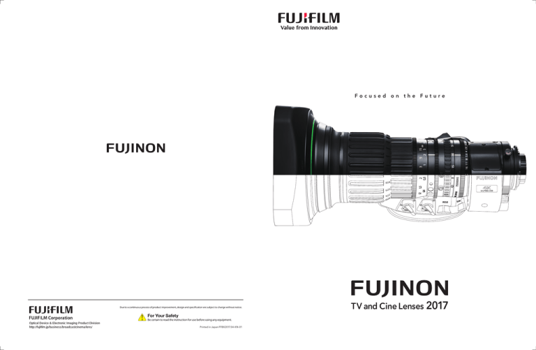 Fujinon Television Lens Catalog Pdf 7 5mb Manualzz