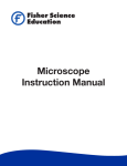 Fisher Science Education S71003 Instruction manual
