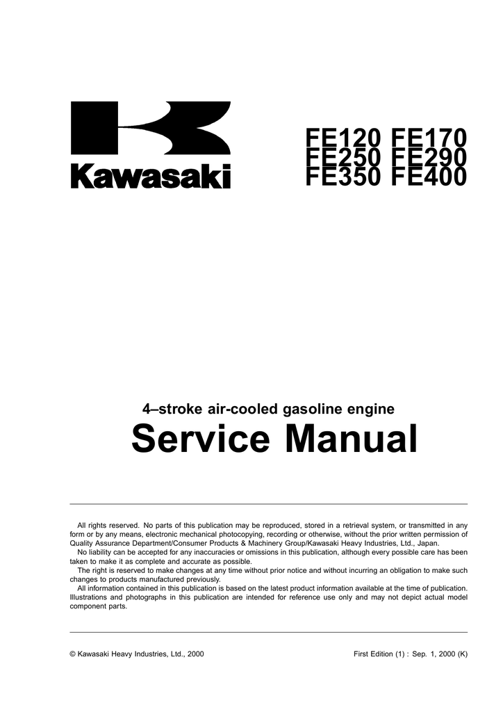 kawasaki fe 290