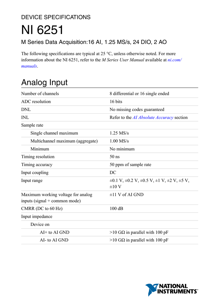 ni-6251-device-specifications-manualzz